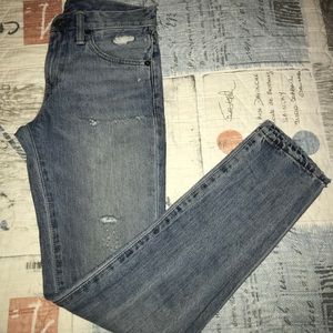 Levi’s 511 Distressed Light Wash Jeans