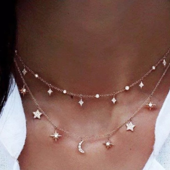 Crystal Gold Filled Necklace - Picture 2 of 2