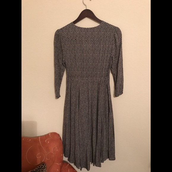 TYLHO Acadie Tie-Neck Midi Dress - Picture 4 of 4