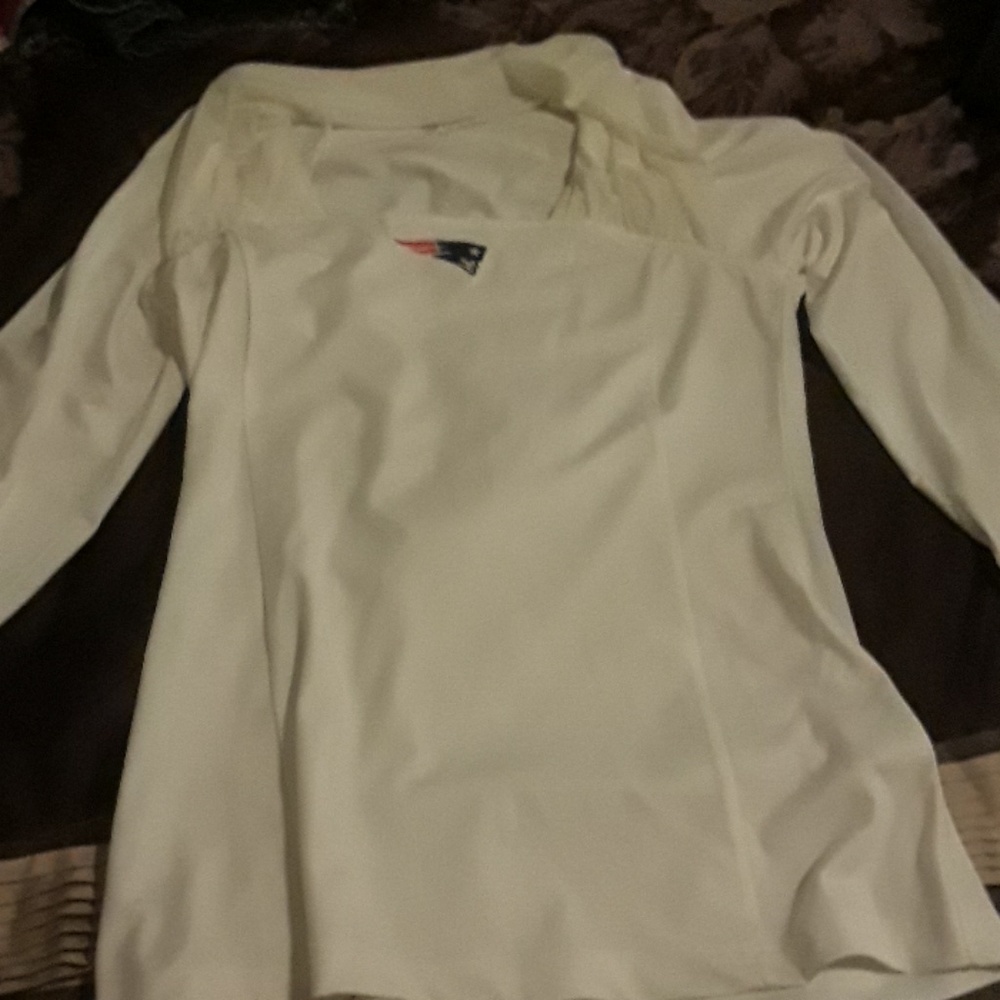 White long sleeve Patriot shirt