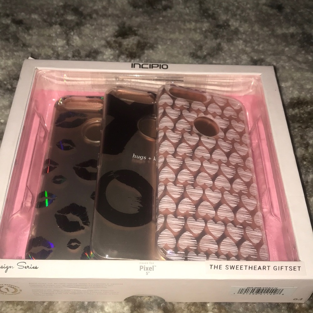 THREE PIXEL 5 phone cases GIFT SET!