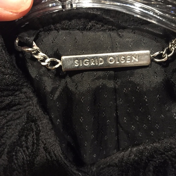 Black "Sigrid Olsen" Jacket - Picture 3 of 4