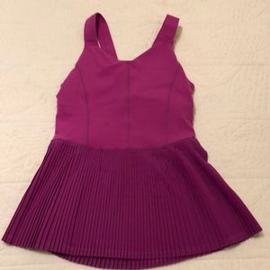 Lululemon Peplum tank