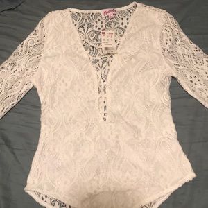 Laced Up Bodysuit