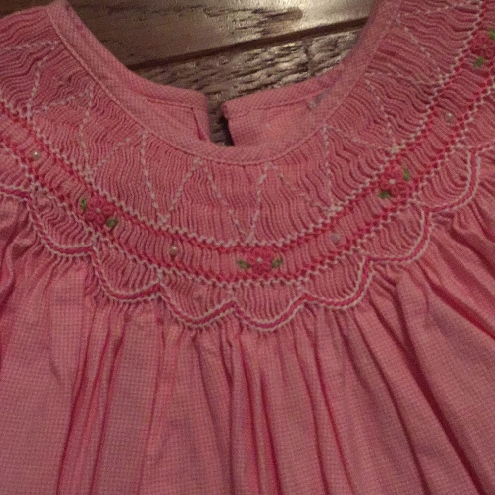 Girls dress Smocked 2t Pink