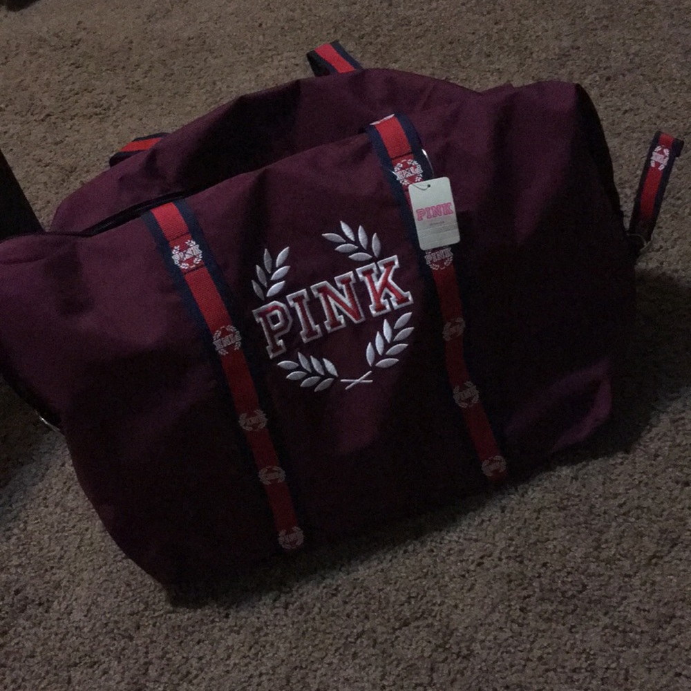 NEW WITH TAGS PINK duffle
