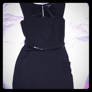 Express black dress