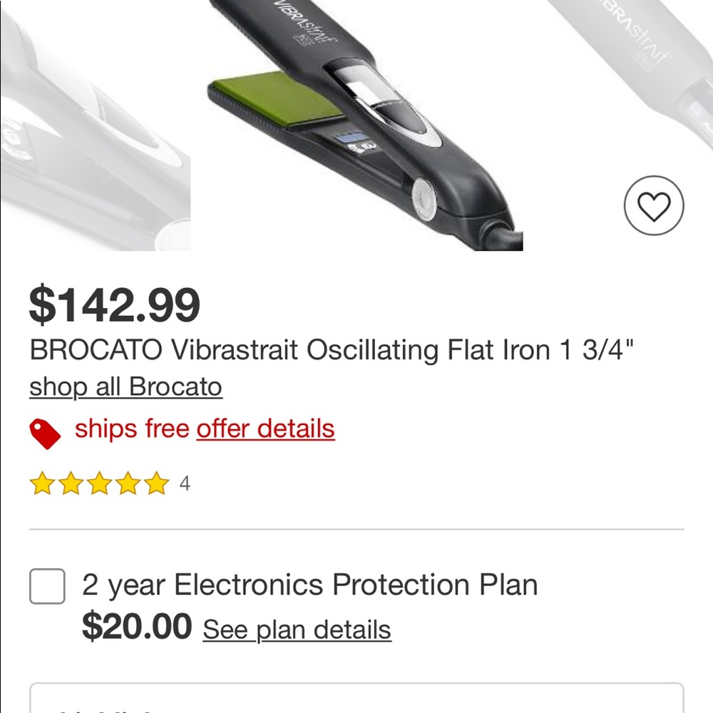 Brocato flat iron