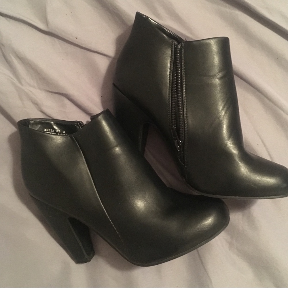 Black booties