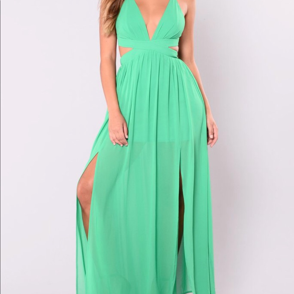 Green Maxi Dress
