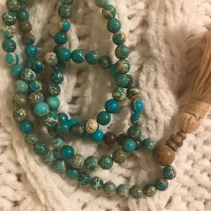 📿Turqouise mala necklace 📿 PRICE DROP