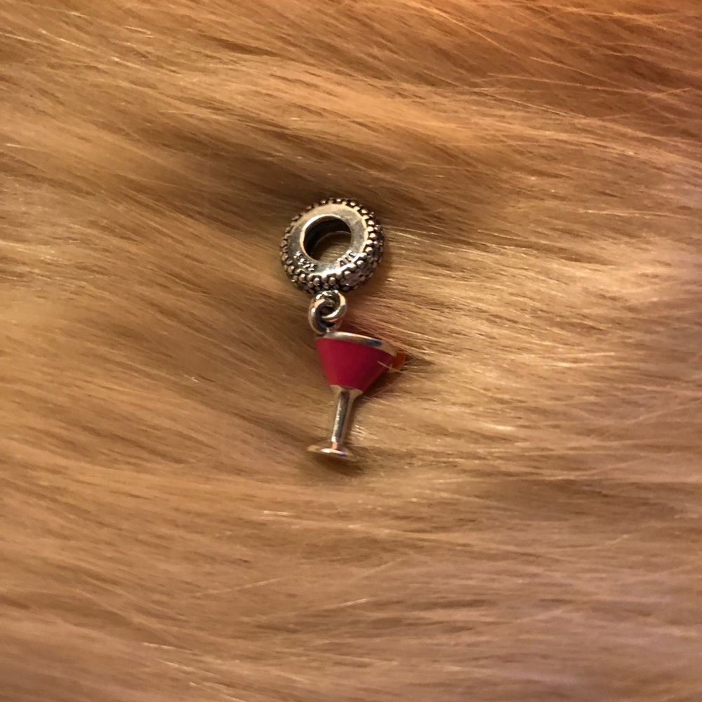 PANDORA Fruity Cocktail Dangle Charm