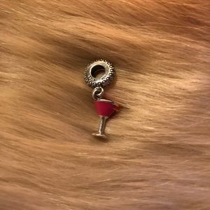 PANDORA Fruity Cocktail Dangle Charm
