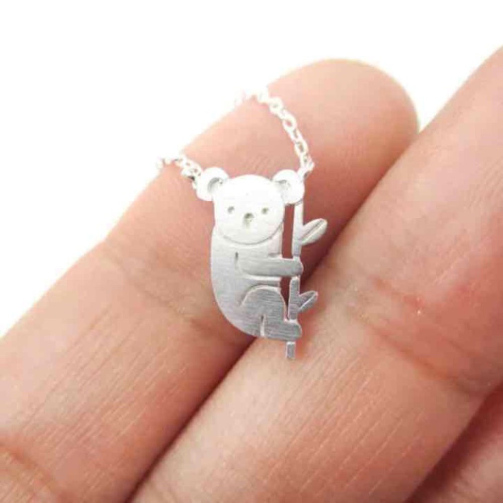 Koala necklace