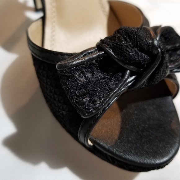 Chase & Chloe Emma Heel in Black - Picture 4 of 7