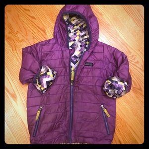 Patagonia Baby 5T hooded down sweater