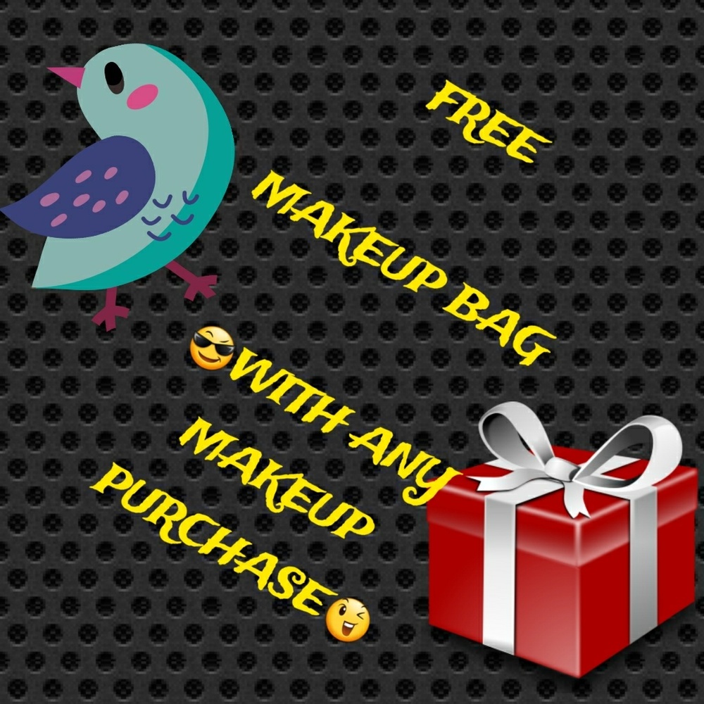 💕FREE MAKEUP BAG💕