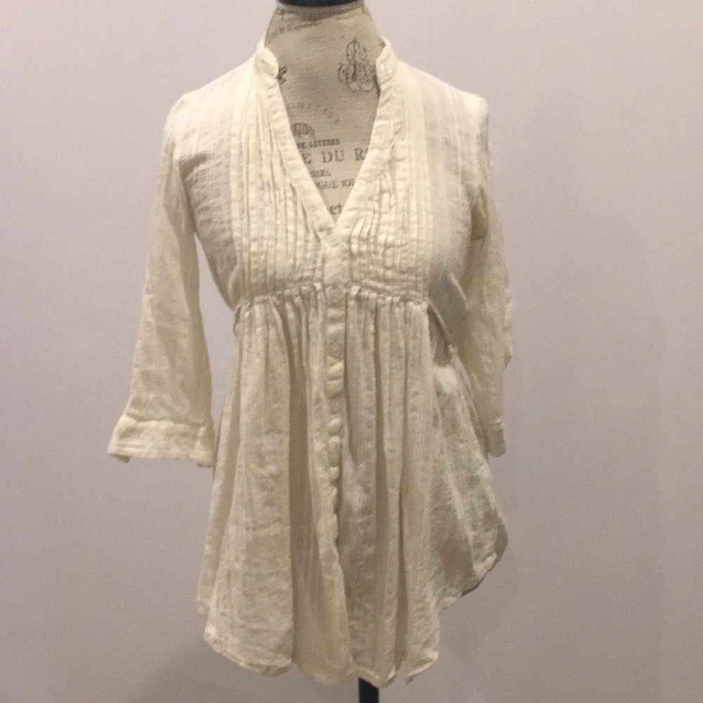 Kimchi Blue Peasant  Blouse