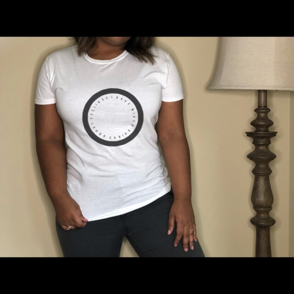 “I have mixed drinks about feelings” Tee