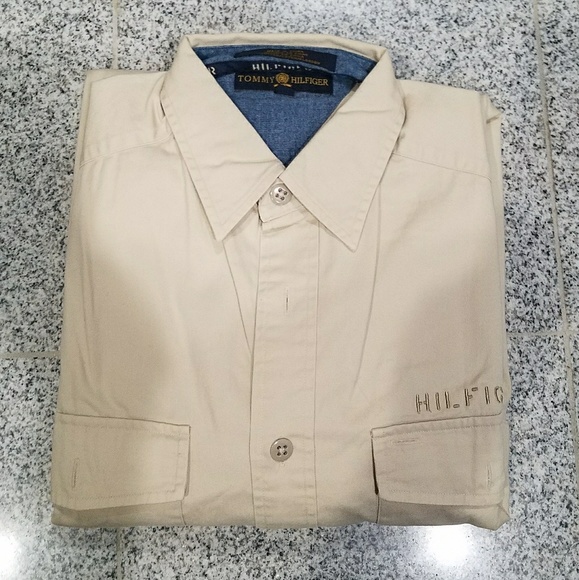 Vintage 90s Tommy Hilfiger men's button-down shirt - Picture 8 of 8