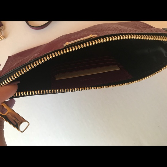 Burberry Antique rose Pebbled Leather Check Payton - Picture 3 of 6