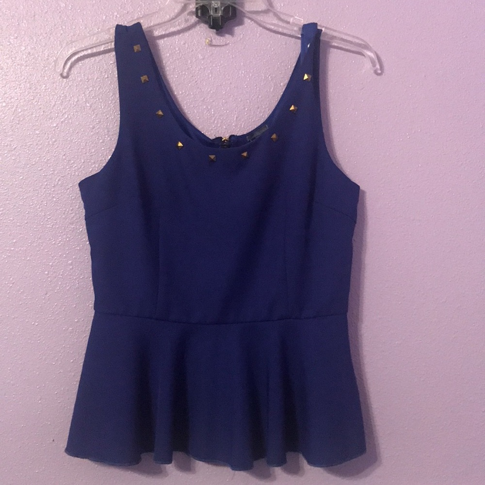 Dark Blue Blouse