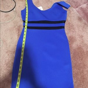 Royal blue dress