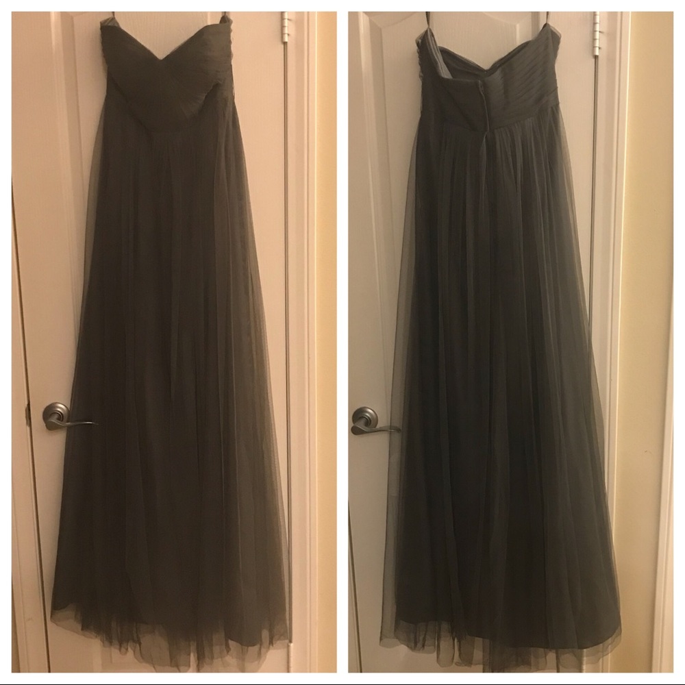 Jenny Yoo Annabelle Dress in Grey