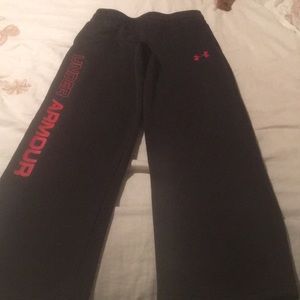 UA Boys Logo Fleece Pants