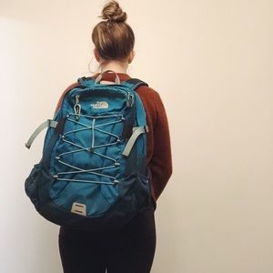 Blue North Face Borealis Backpack
