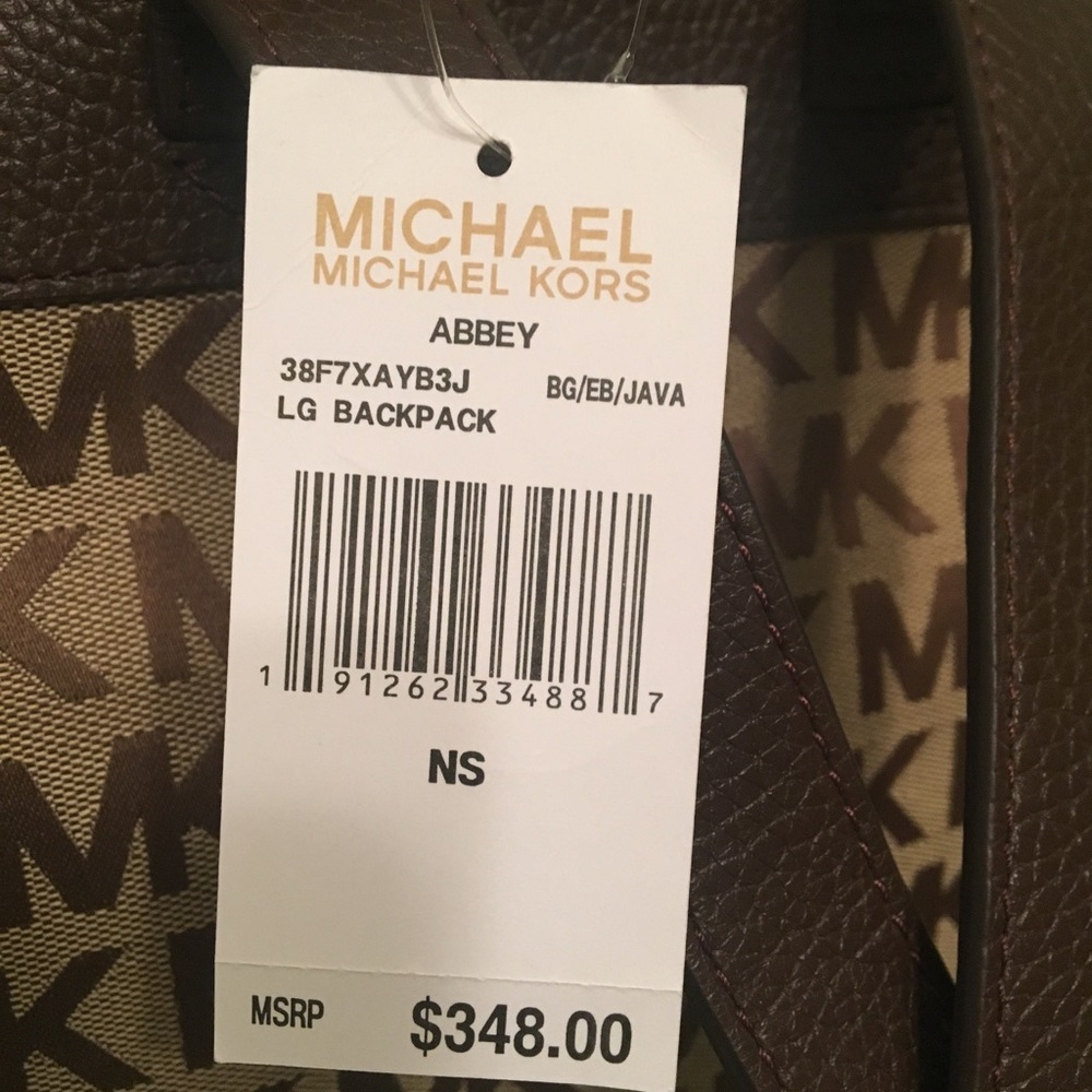⏬ NWT AUTHENTIC MICHAEL KORS full sized backpack - Picture 2 of 8