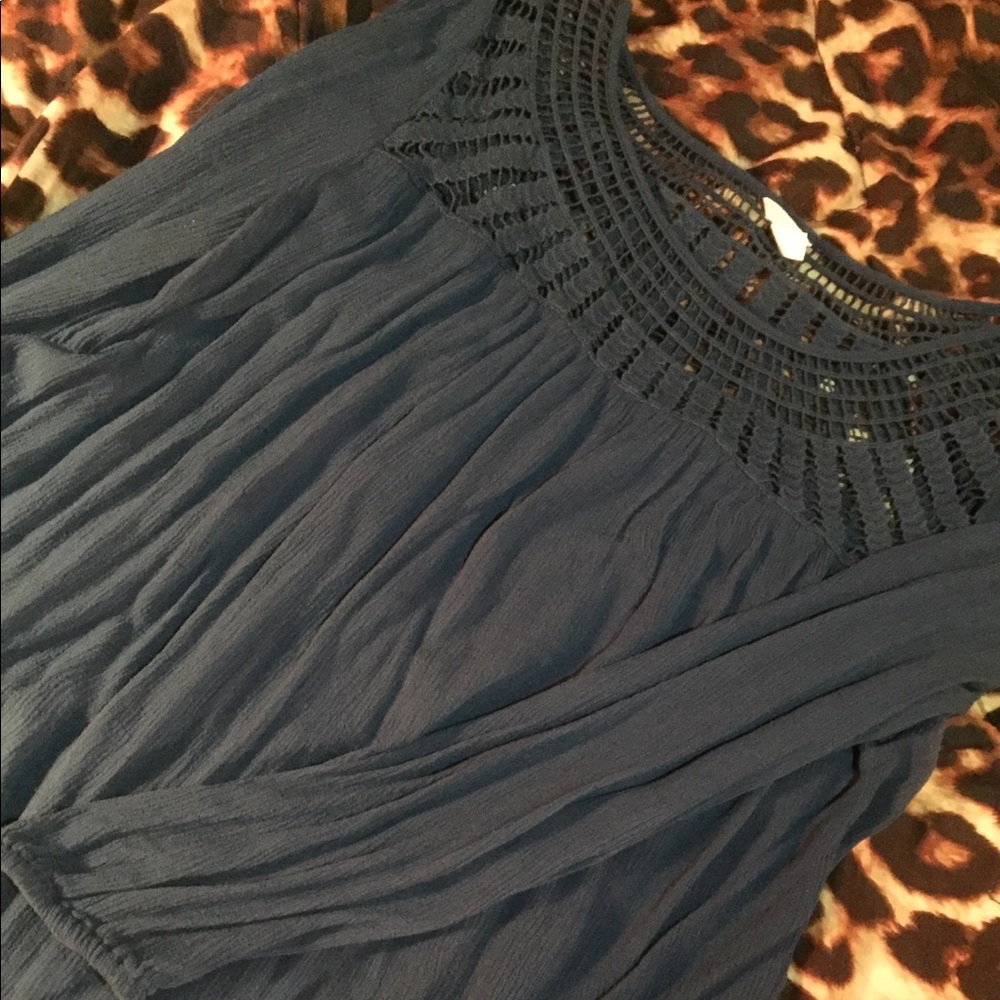 Long sleeve blouse