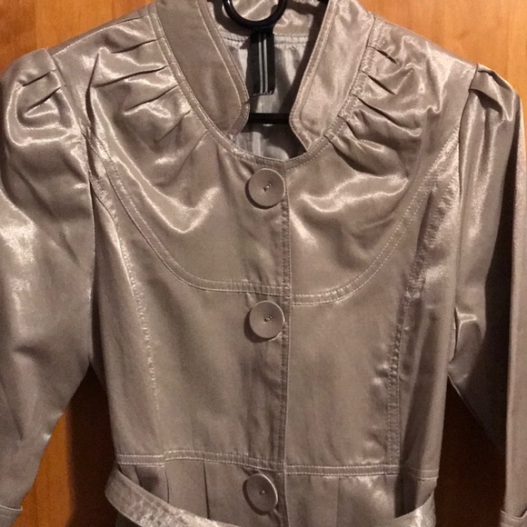 Silver long jacket - Picture 2 of 3