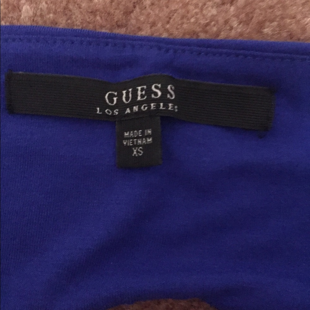 Royal blue Guess dress