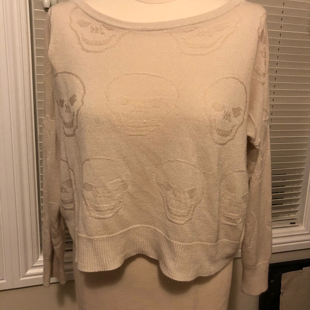 Brandy Melville Crop Crew Neck Sweater
