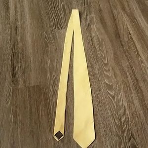 Gold Brooks Brothers tie