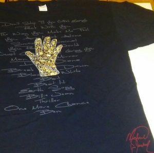 2XL Michael Jackson Concert T shirt