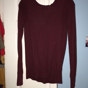Open button back Lululemon sweater