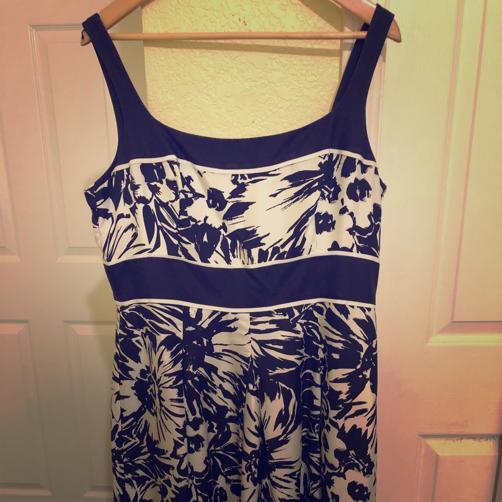 White House Black Market silk dress