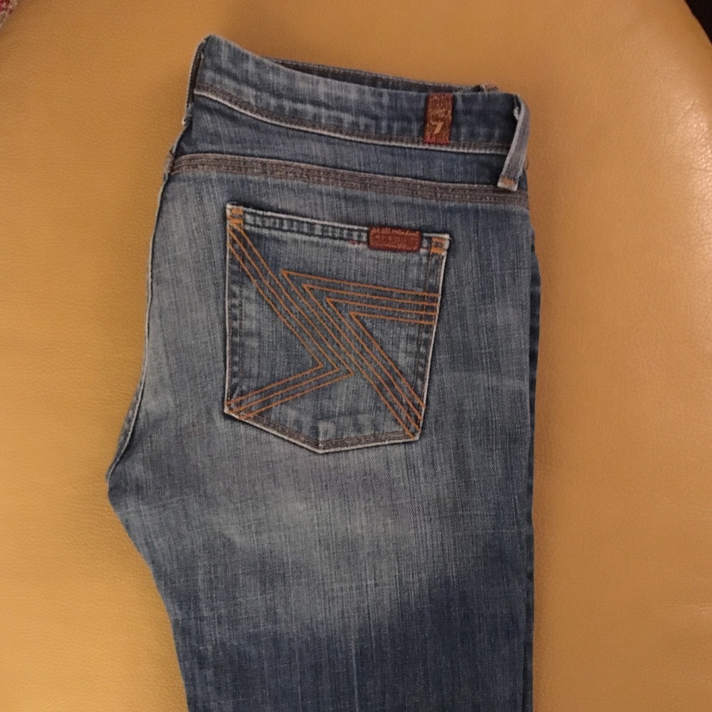 7 FOR ALL MANKIND Flynt Bootcut Jeans Sz 29