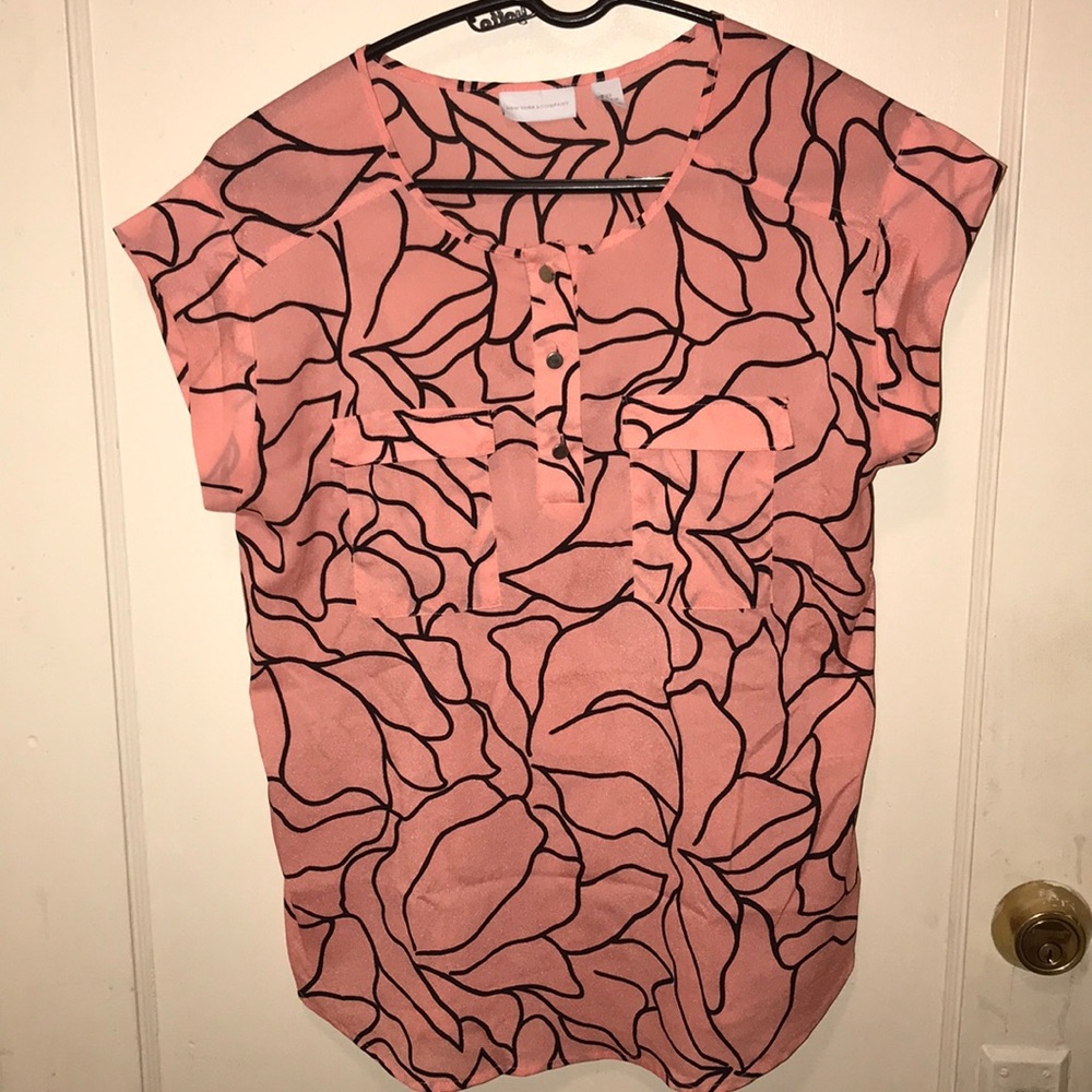 🛑NY & CO. PINK BLOUSE🛑