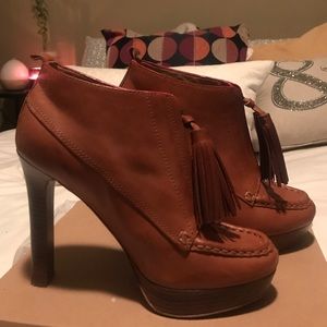 Coach Cary Bootie in Cognac