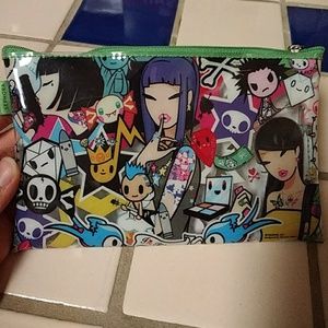 Tokidoki plastic thin pouch/pencil case