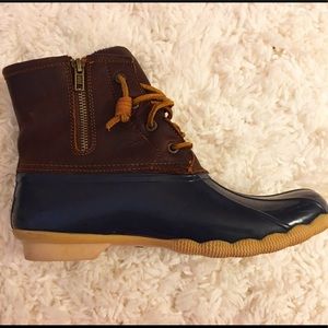 Sperry Saltwater Duck Waterproof boots.