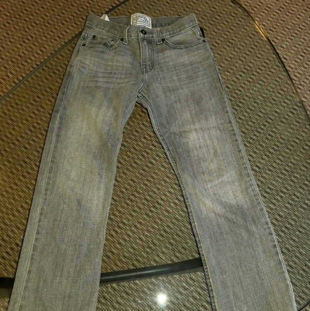 Boys Gray Levi's jeans