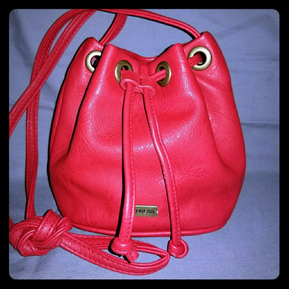 Express red mini bag