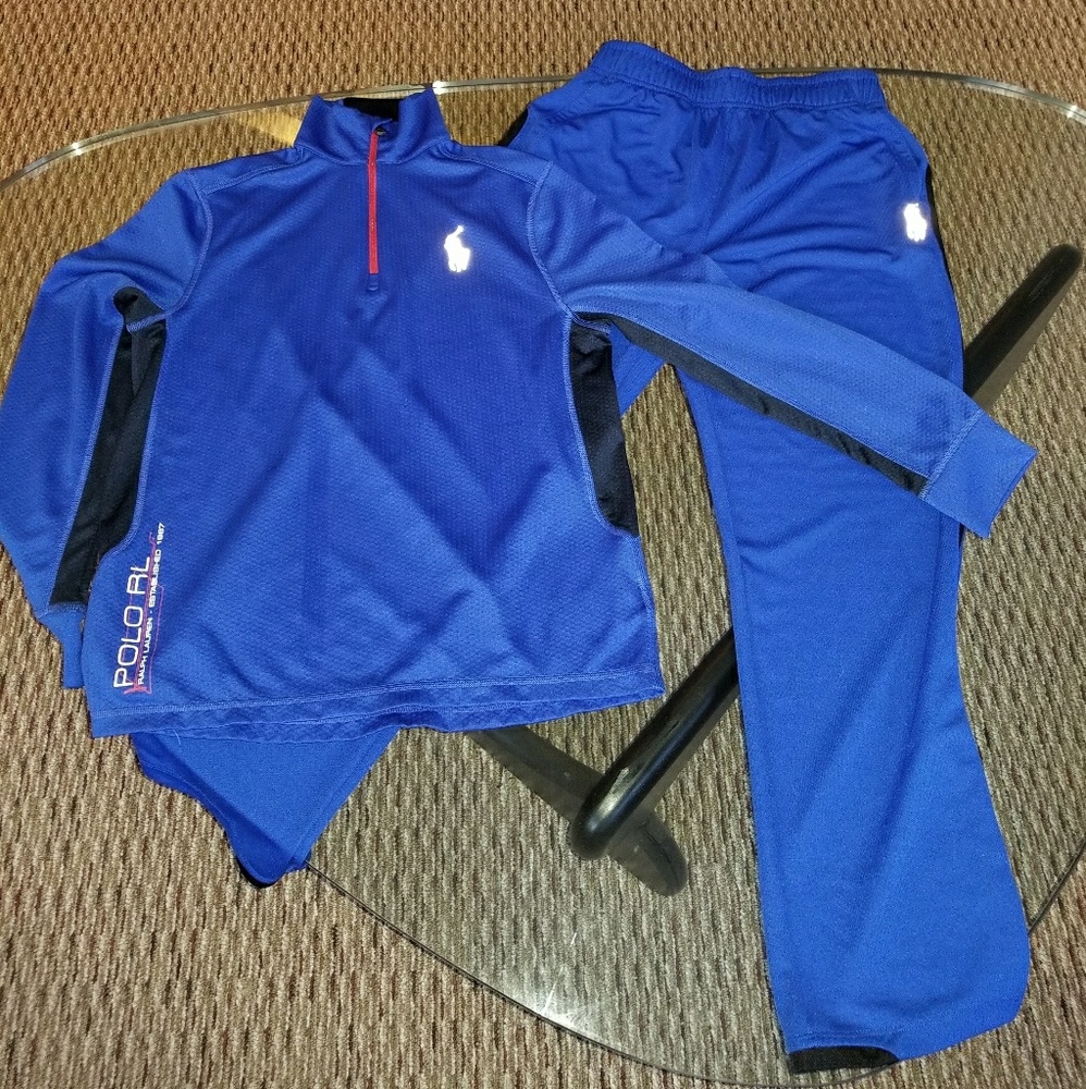 Boys Ralph Lauren Polo Tracksuit