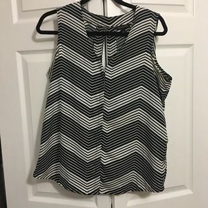 Stripey Banana Republic blouse