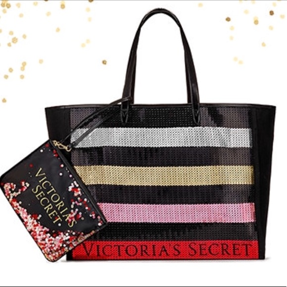 🆕Victoria’s Secret Black Friday Tote & Mini Bag - Picture 2 of 5