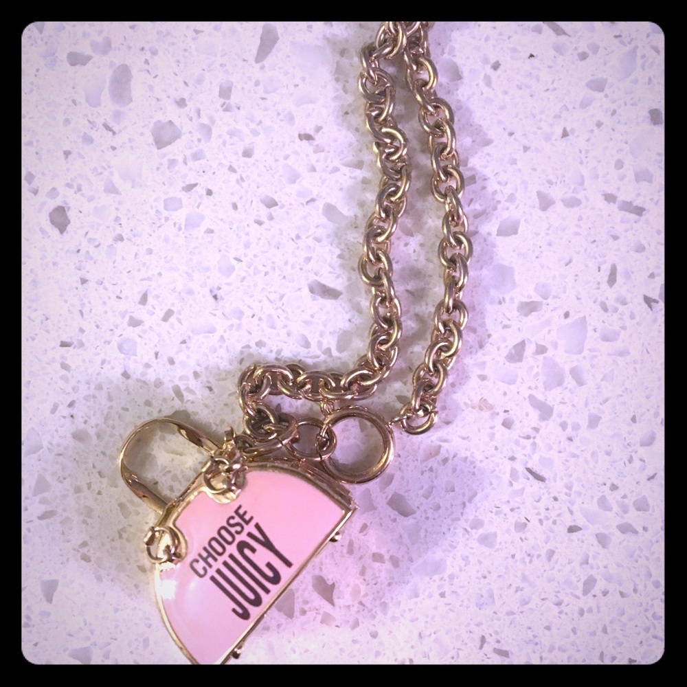 Juicy Couture bracelet mini purse charm- Rare